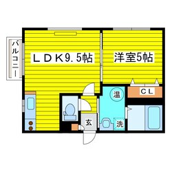 元町駅 徒歩7分 2階の物件間取画像